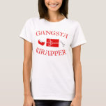 メリークリスマスギャングギフトラッパーTシャツ Tシャツ<br><div class="desc">これは素晴らしクリスマスや贈り物としての衣服のシ与えャツだ。一年擦り切れた中かもしれない。</div>