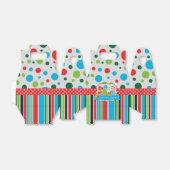 メリークリスマスクッキー切り妻ボックス フェイバーボックス (折り畳みなし)