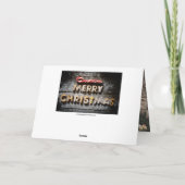 メリークリスマスクッキー - クリスマス折りたたみカード シーズンカード (裏面)