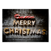 メリークリスマスクッキー – 4x5クリスマスフォールディングカード