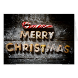 メリークリスマスクッキー – 4x5クリスマスフォールディングカード