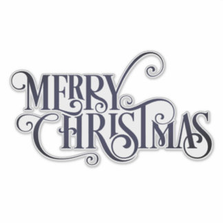 メリークリスマスクラシック シール