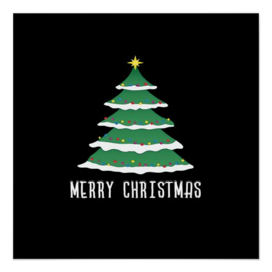 メリークリスマスクラシック ポスター (正面)