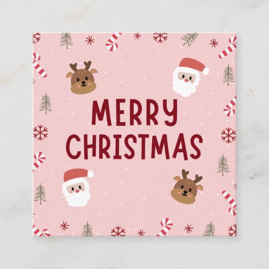 メリークリスマスクラッズ エンクロージャーカード (正面)