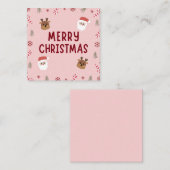 メリークリスマスクラッズ エンクロージャーカード (正面/裏面)