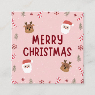 メリークリスマスクラッズ エンクロージャーカード