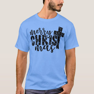メリークリスマスクリスクロスファミリーパジャマ Tシャツ