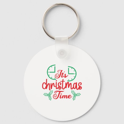 メリークリスマスクリスマスの時期だ キーホルダー (正面)