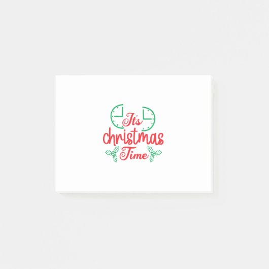 メリークリスマスクリスマスの時期だ ポストイット (正面)