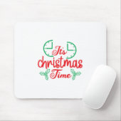 メリークリスマスクリスマスの時期だ マウスパッド (マウス)