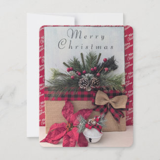 メリークリスマスクリスマスカード ノートカード