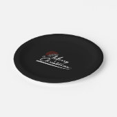 メリークリスマスクリスマスプレゼントサンタクロース ペーパープレート (アングル)