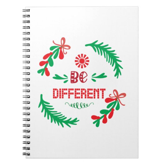 メリークリスマスクリスマス違う ノートブック (正面)