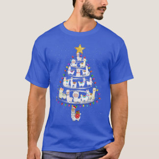 メリークリスマスクリスマス2021 Kids Boys Laama Christma Tシャツ
