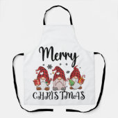 メリークリスマスグノミーズのクリスマス格言 エプロン (正面)