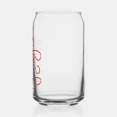 メリークリスマスグラス | フェスティバルホリデイ飲み物用品 ガラス缶 (裏面)