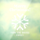 メリークリスマスグラフィック ウィンドウサイン (シート3)