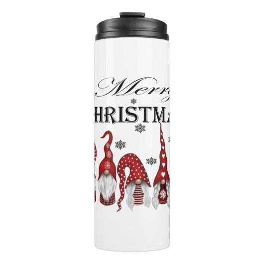 メリークリスマスグラフィックTシャツ タンブラー (正面)