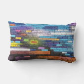 メリークリスマスグラフィティランバー枕 ランバークッション (裏面)