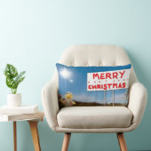 メリークリスマスグラフィティ ランバークッション (椅子)