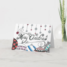 メリークリスマスグリッター シーズンカード