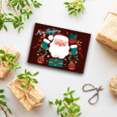 メリークリスマスグリーティングカードのおもしろいとよくはしゃぐ シーズンカード