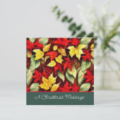 メリークリスマスグリーティングカード (スタンド正面)