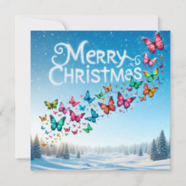 メリークリスマスグリーティングカード カード