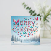 メリークリスマスグリーティングカード カード (スタンド正面)