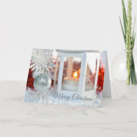 メリークリスマスグリーティングカード カード (正面)