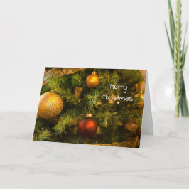 メリークリスマスグリーティングカード カード