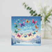 メリークリスマスグリーティングカード カード (スタンド正面)