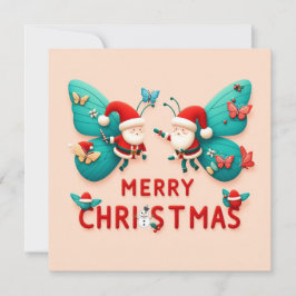 メリークリスマスグリーティングカード カード