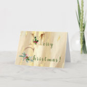 メリークリスマスグリーティングカード カード (正面)