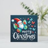 メリークリスマスグリーティングカード カード (スタンド正面)