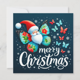 メリークリスマスグリーティングカード カード