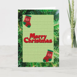 メリークリスマスグリーティングカード シーズンカード