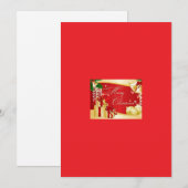 メリークリスマスグリーティングカード シーズンカード (正面/裏面)