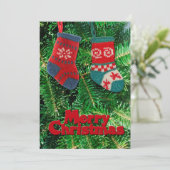 メリークリスマスグリーティングカード シーズンカード (スタンド正面)