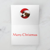 メリークリスマスグリーティングカード シーズンカード (内部)