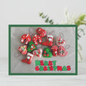 メリークリスマスグリーティングカード シーズンカード (スタンド正面)