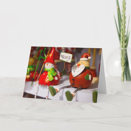 メリークリスマスグリーティングカード シーズンカード (正面)