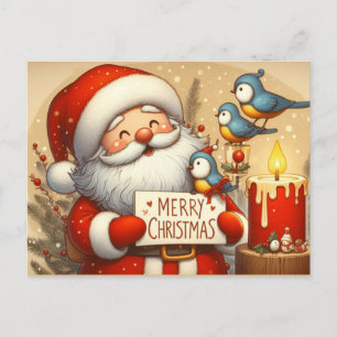 メリークリスマスグリーティングカード ポストカード