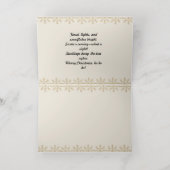 メリークリスマスグリーティングカード 箔グリーティングカード (内側レイダウン)