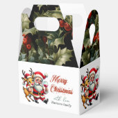 メリークリスマスグリーティングサンタ フェイバーボックス (オープン)