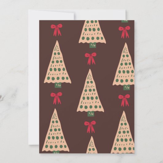 メリークリスマスグリーティングサンタ 招待状 (裏面)