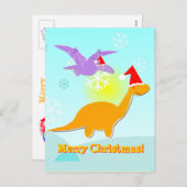 メリークリスマスグリーティングスウィズハガキ シーズンポストカード (正面/裏面)