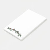 メリークリスマスグリーティングミスタントウと松のリース ポストイット (アングル)