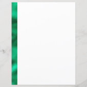 メリークリスマスグリーンサテン金属文房具 (裏面)