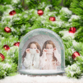 メリークリスマスグリーンパーソナライズされた写真 (クリスマス)